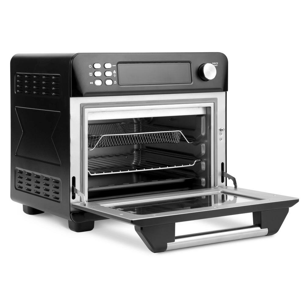 Cosori 25 in. L Black Smart Air Fryer Toaster Oven with Bonus Meat Thermometer KAAPAOCSSUS0015