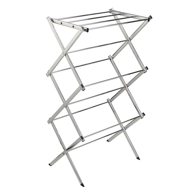 Honey-Can-Do Slim-Profile Chrome Laundry Drying Rack