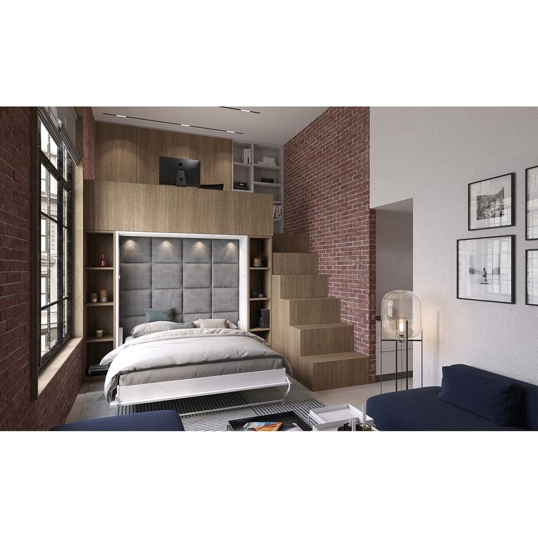 CONTEMPO Murphy Bed with mattress 70.9x78.7 inch