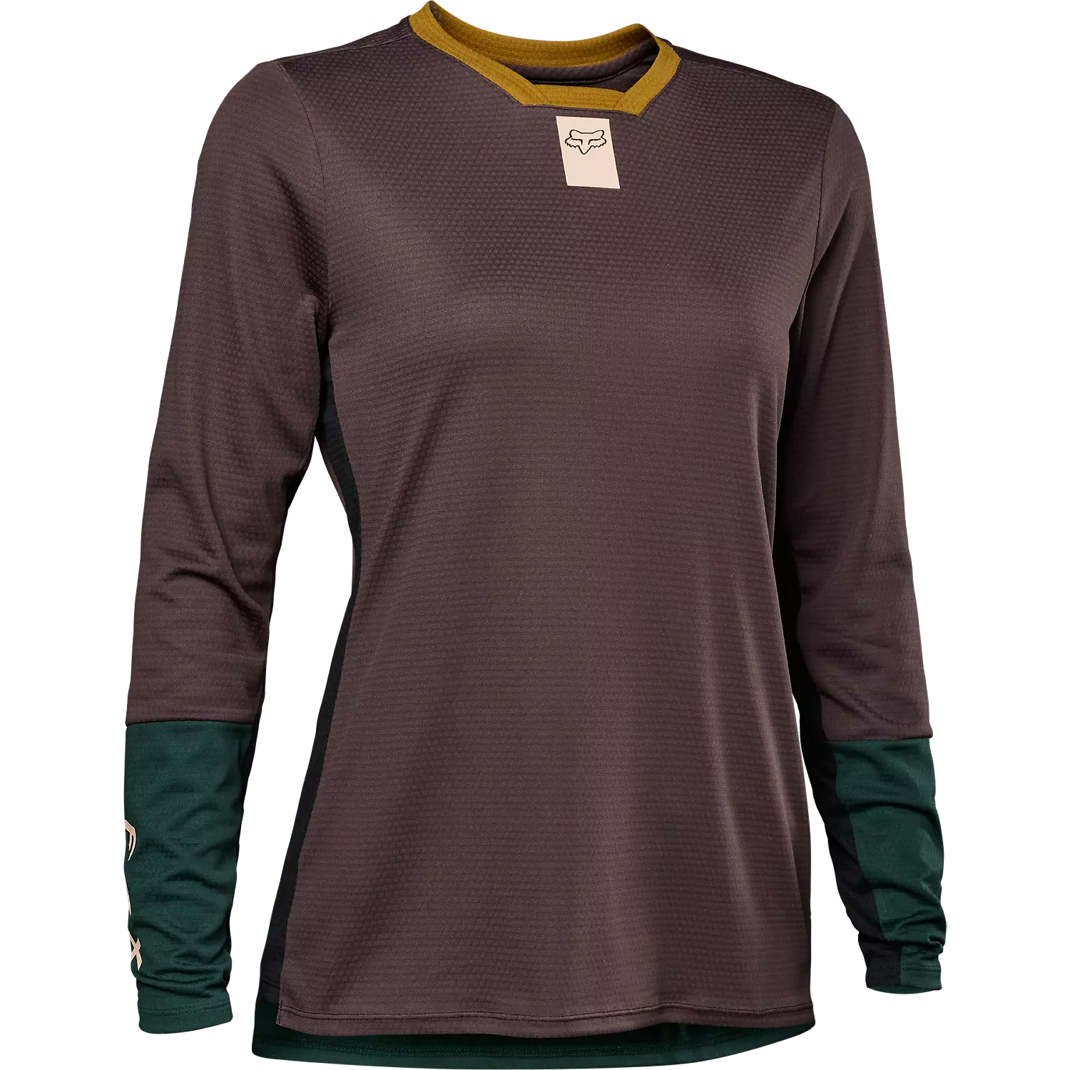Fox Racing Defend Long Sleeve MTB Jersey - Womens - Rootbeer