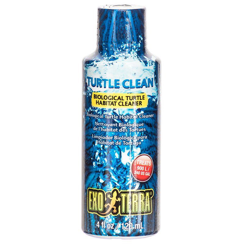 Exo-Terra Turtle Clean Biological Turtle Habitat Cleaner 4 oz Pack of 3