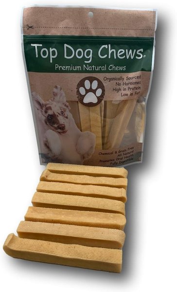 Top Dog Chews 100% Natural Himalayan Yak Cheese Small and Medium Chews Dog Treat， 1-lb bag