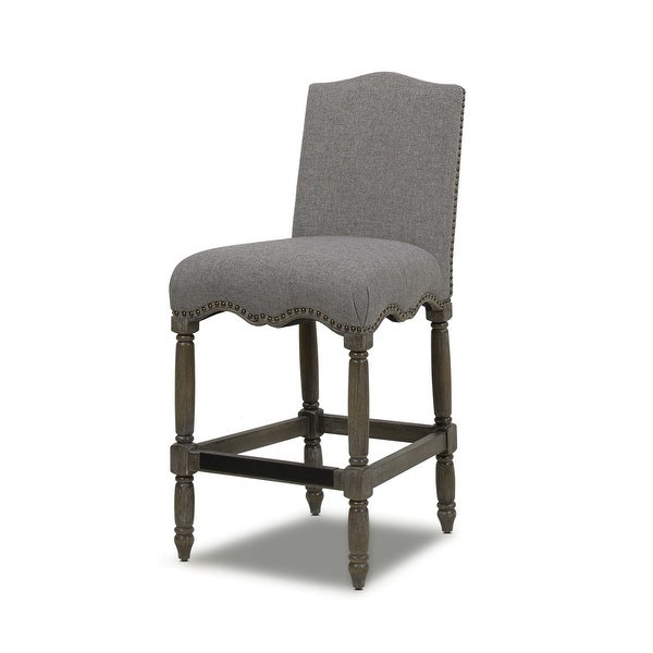 The Gray Barn Odile Lake Farmhouse Upholstered Counter Or Bar Stool