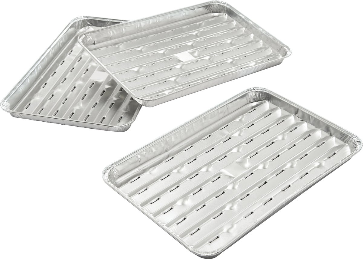 GrillPro Aluminum Grill Topper Tray