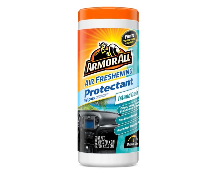 Armor All Island Oasis Air Freshening Car Protectant Wipes， 15 Count - 19403