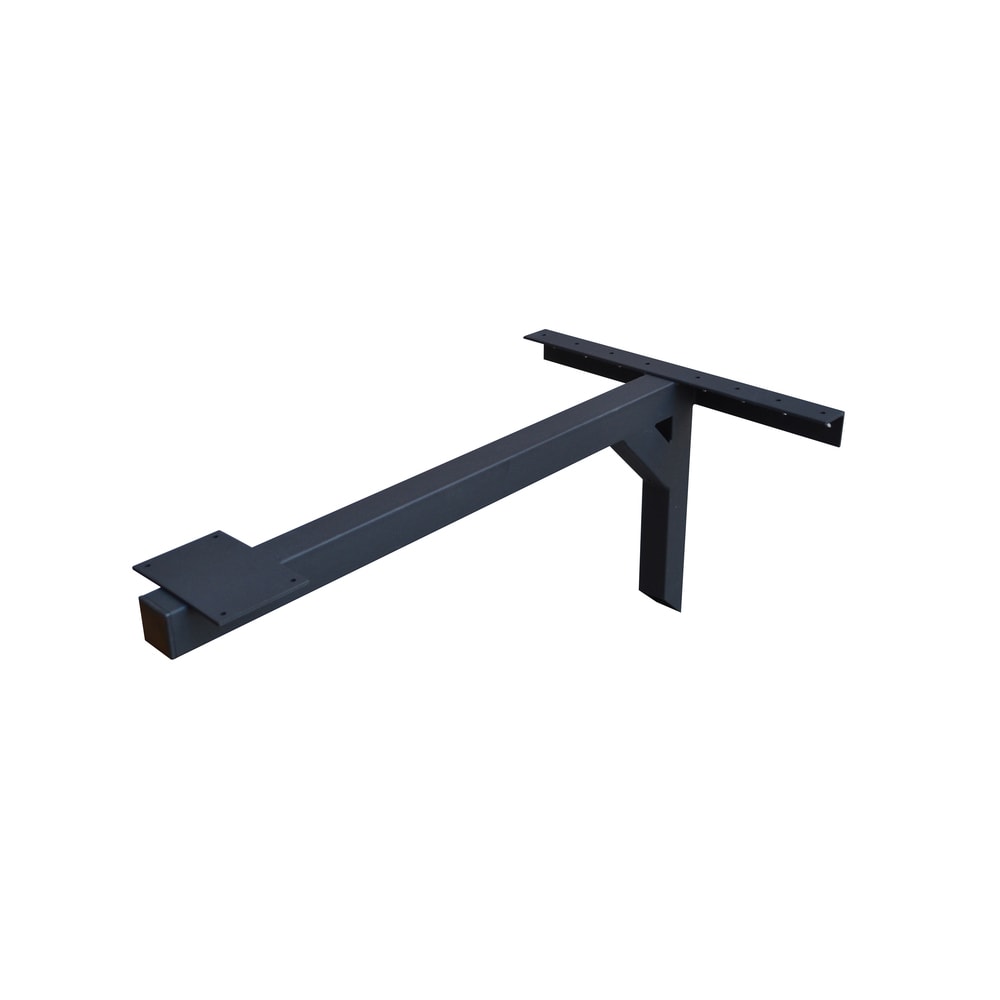 JI Bases Wall mounted Large Cantilever Table Base for Tops Up to 54 inches Long