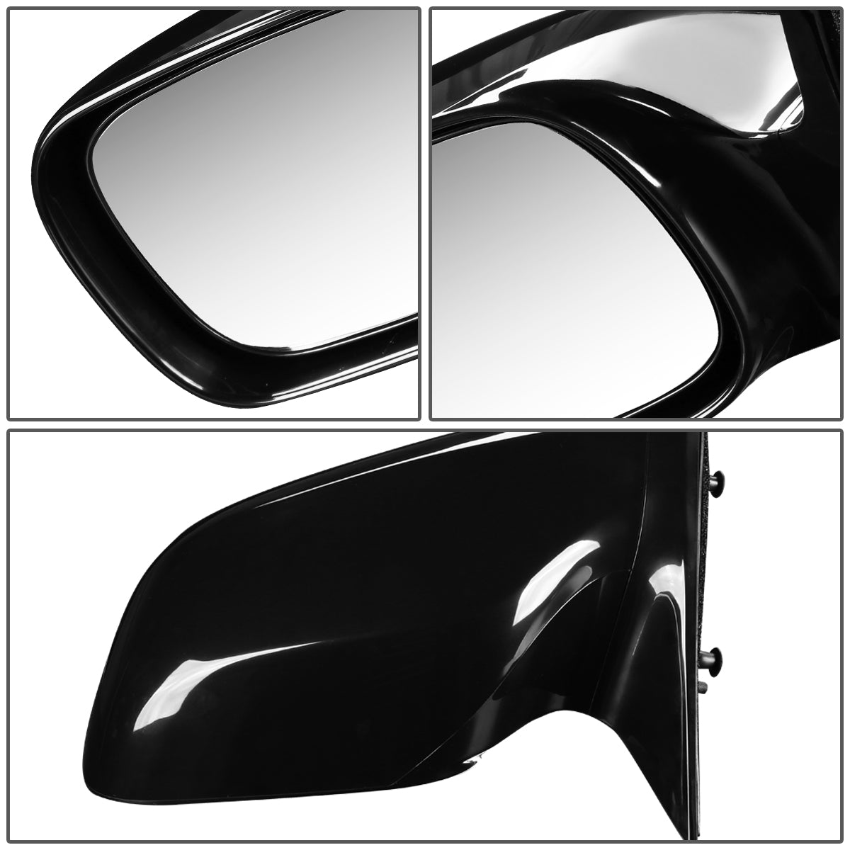 DNA Motoring OEM-MR-TO1320236 For 2005 to 2010 Toyota Avalon OE Style Powered+Heated Driver / Left Side View Door Mirror 87940Ac070C0