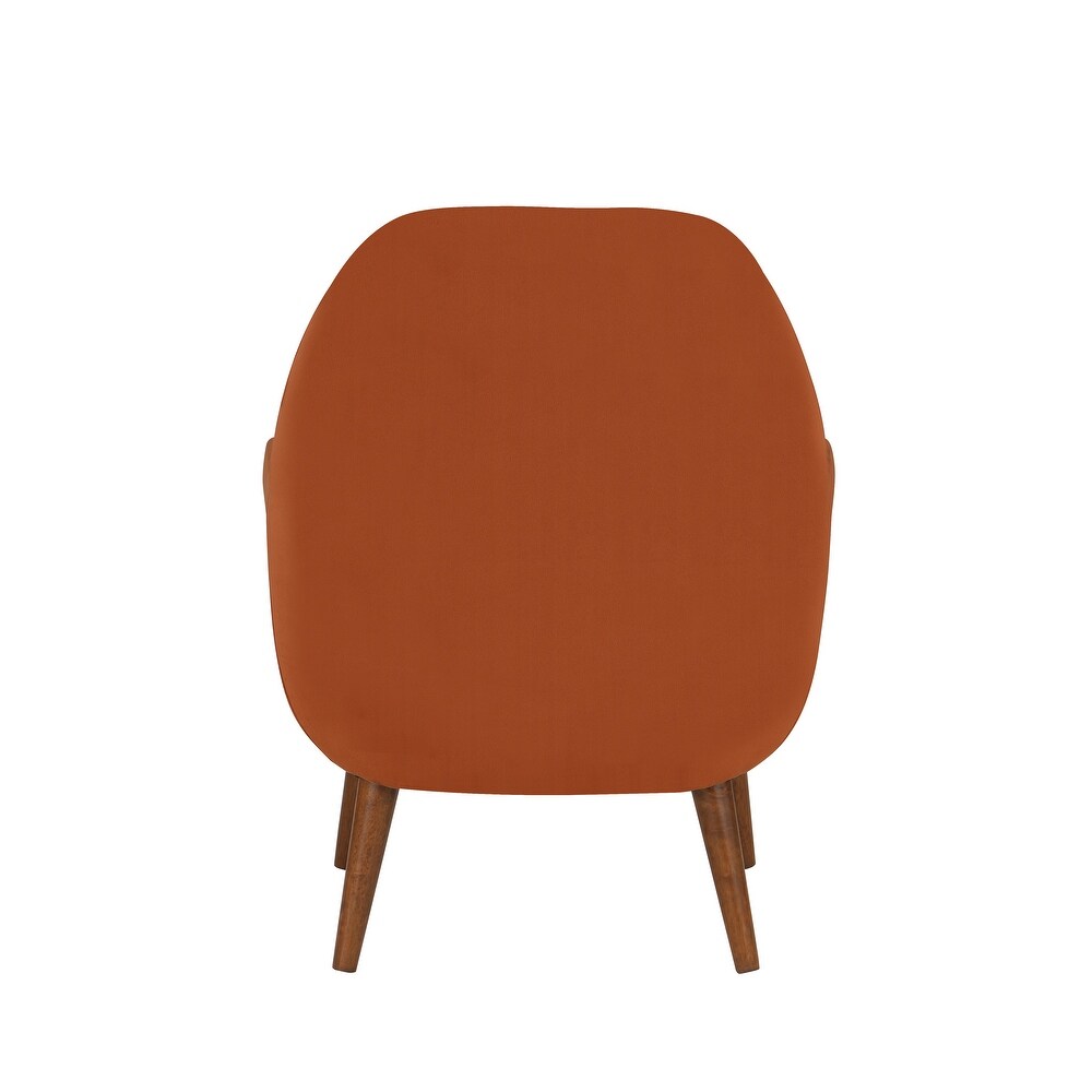 Adrian Mid Century Velvet Arm Chair by Greyson Living