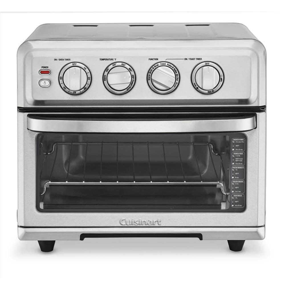 Cuisinart 1800 W Stainless Steel 06cubicfoot Air Fryer Toaster Oven with Grill