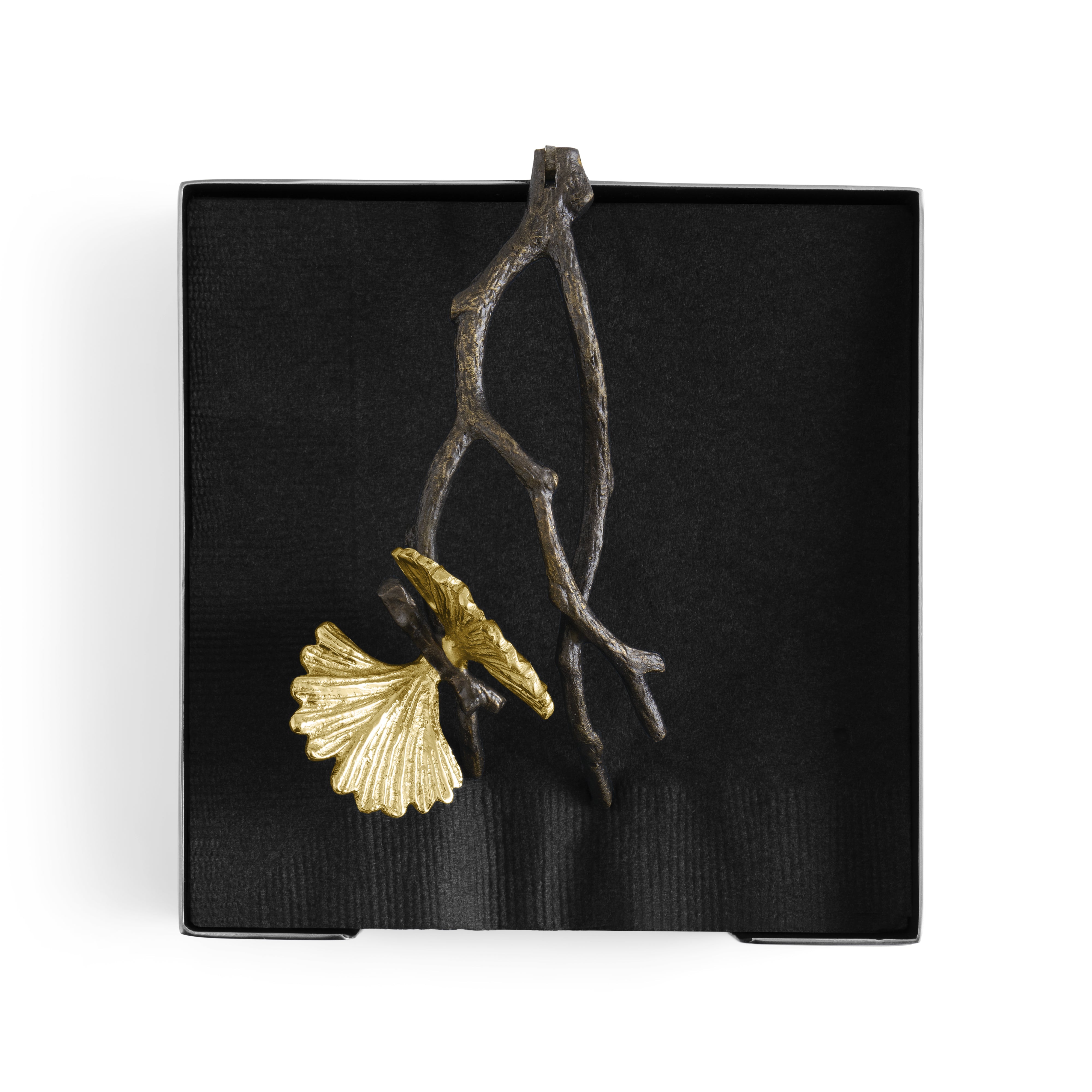 Butterfly Ginkgo Napkin Holder