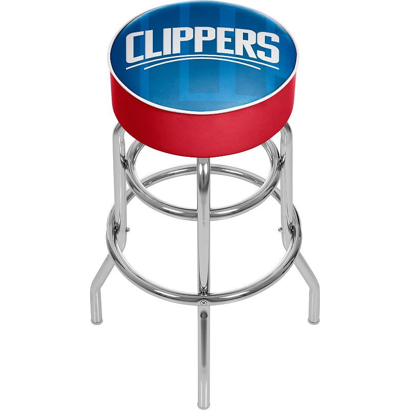 Los Angeles Clippers Padded Swivel Bar Stool