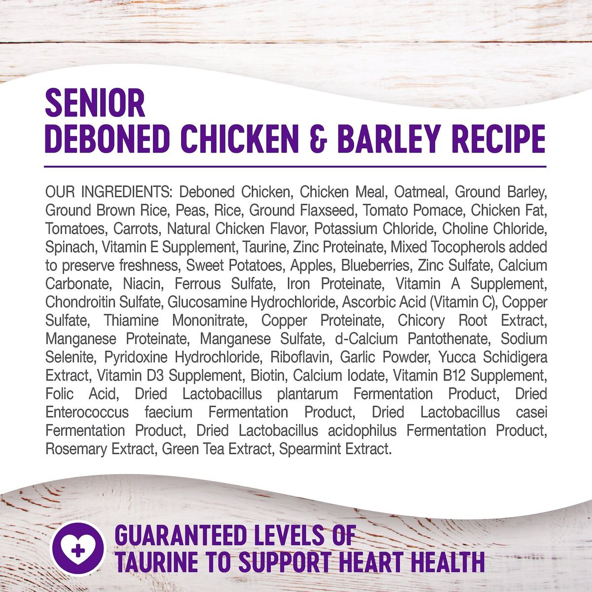 Wellness Complete Health Senior Deboned Chicken and Barley Recipe Dry Dog Food