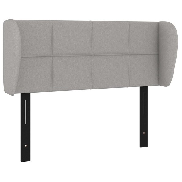 vidaXL Headboard with Ears Dark Gray 79.9