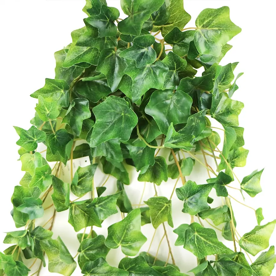 Supplies 110cm long 245lvs artificial mini green ivy leaves hanging bush