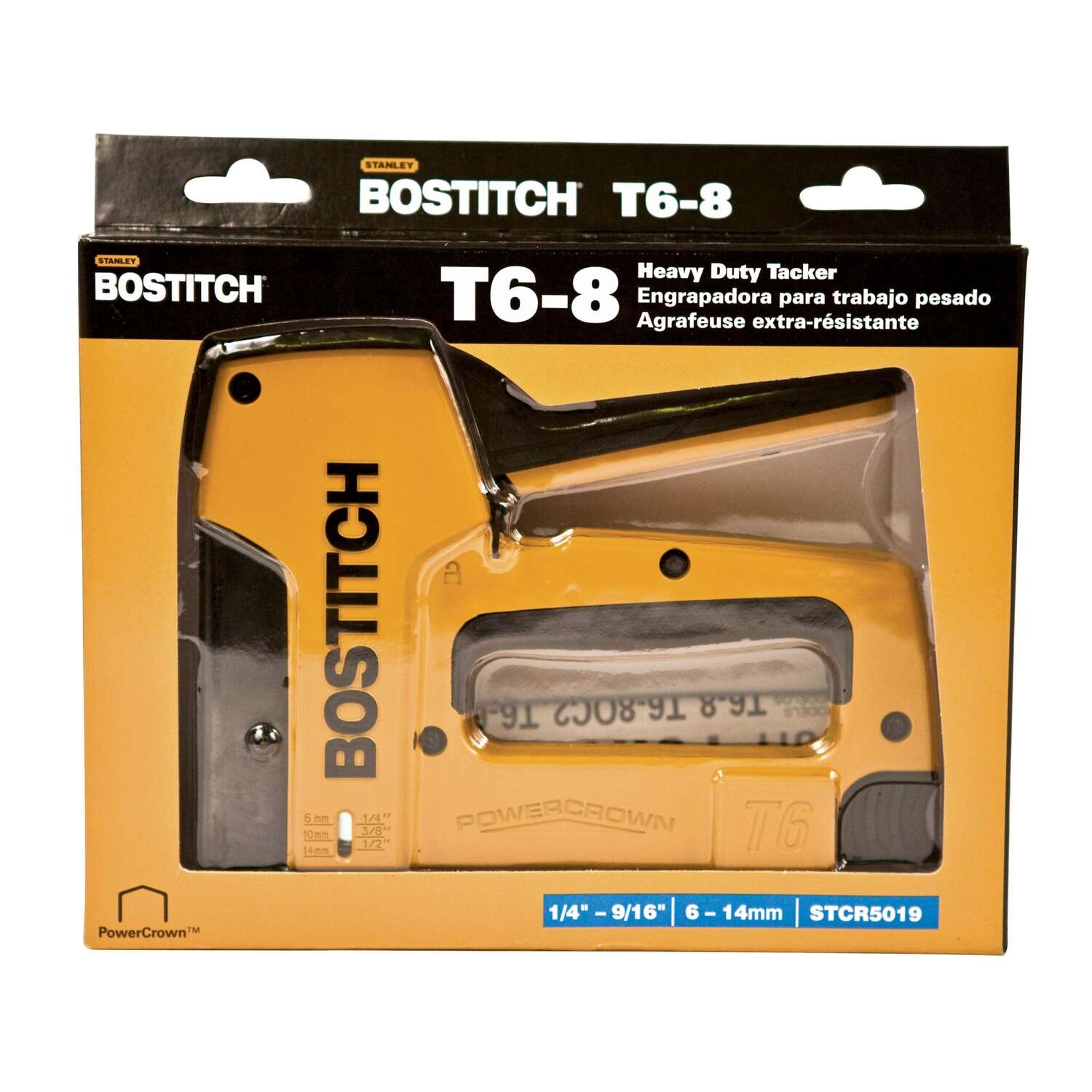 Bostitch PowerCrown 7/16 in. Staple Gun Tacker