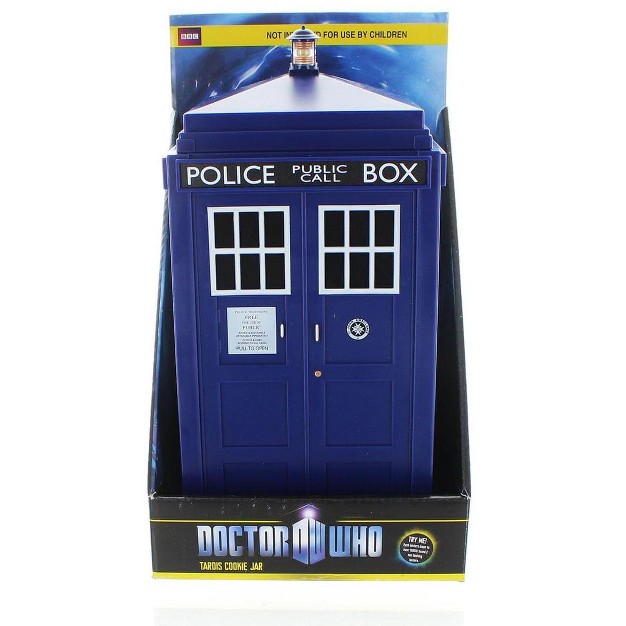 Se7en20 Doctor Who Tardis Cookie Jar With Lights amp Sounds