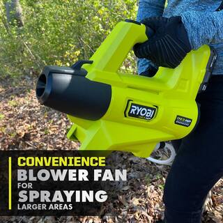 RYOBI ONE+ HP 18V Brushless Cordless 3 Gal. Backpack FoggerSprayer with 2.0 Ah Battery and Charger P2880