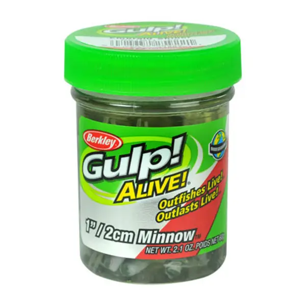 Berkley Emerald Silver Gulp Alive Minnow