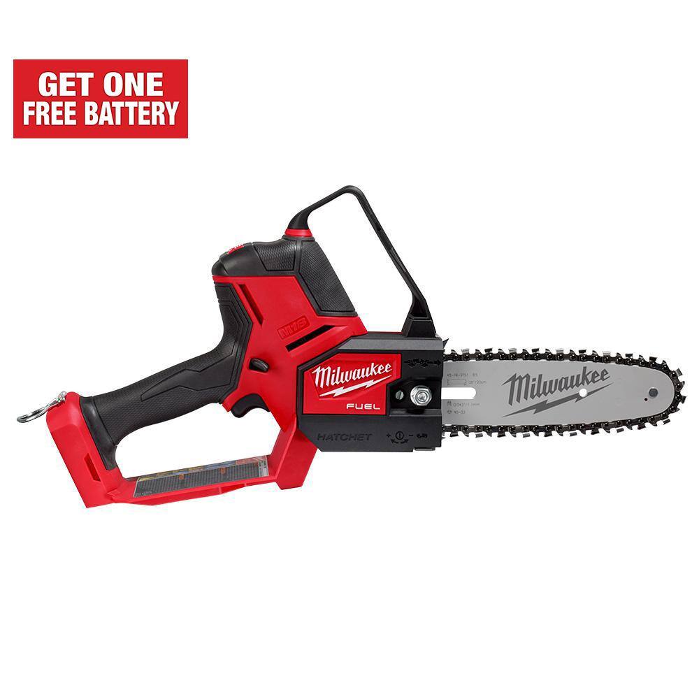 MW M18 FUEL 18-Volt Lithium-Ion Brushless Battery 8 in. HATCHET Pruning Saw (Tool-Only) 3004-20