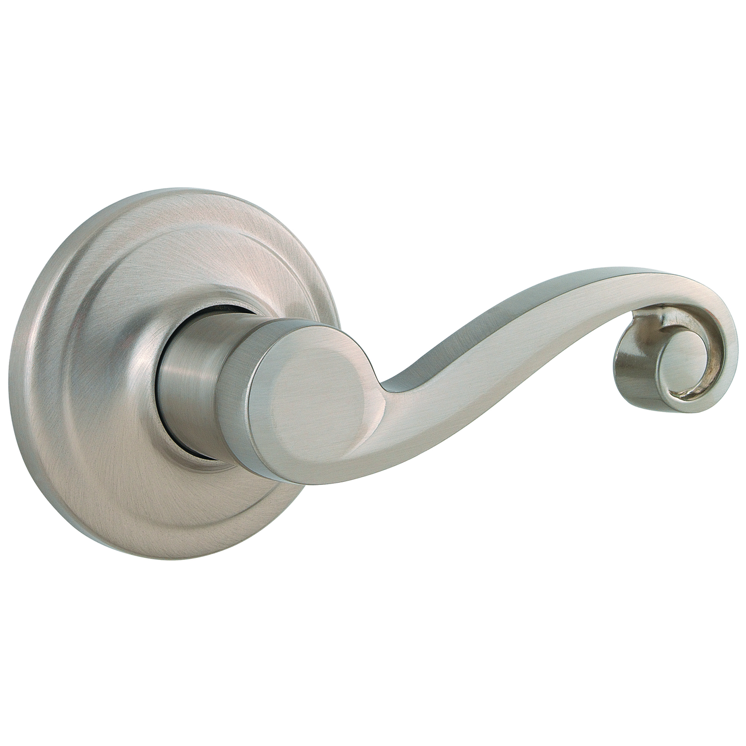 Kwikset Lido Satin Nickel Passage Lockset 1-3/4 in.