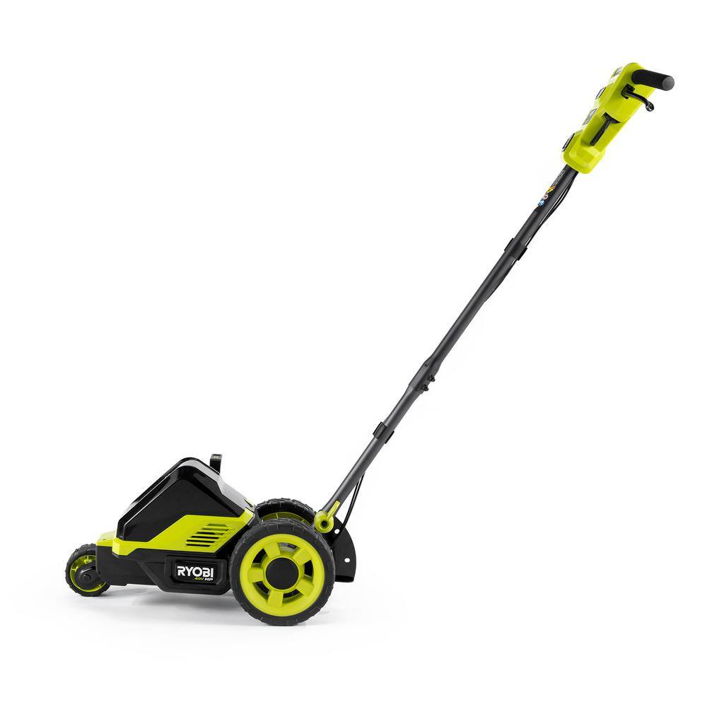 RYOBI 40V HP Brushless 9 in. Cordless Edger with 4.0 Ah Battery and Charger RY40760