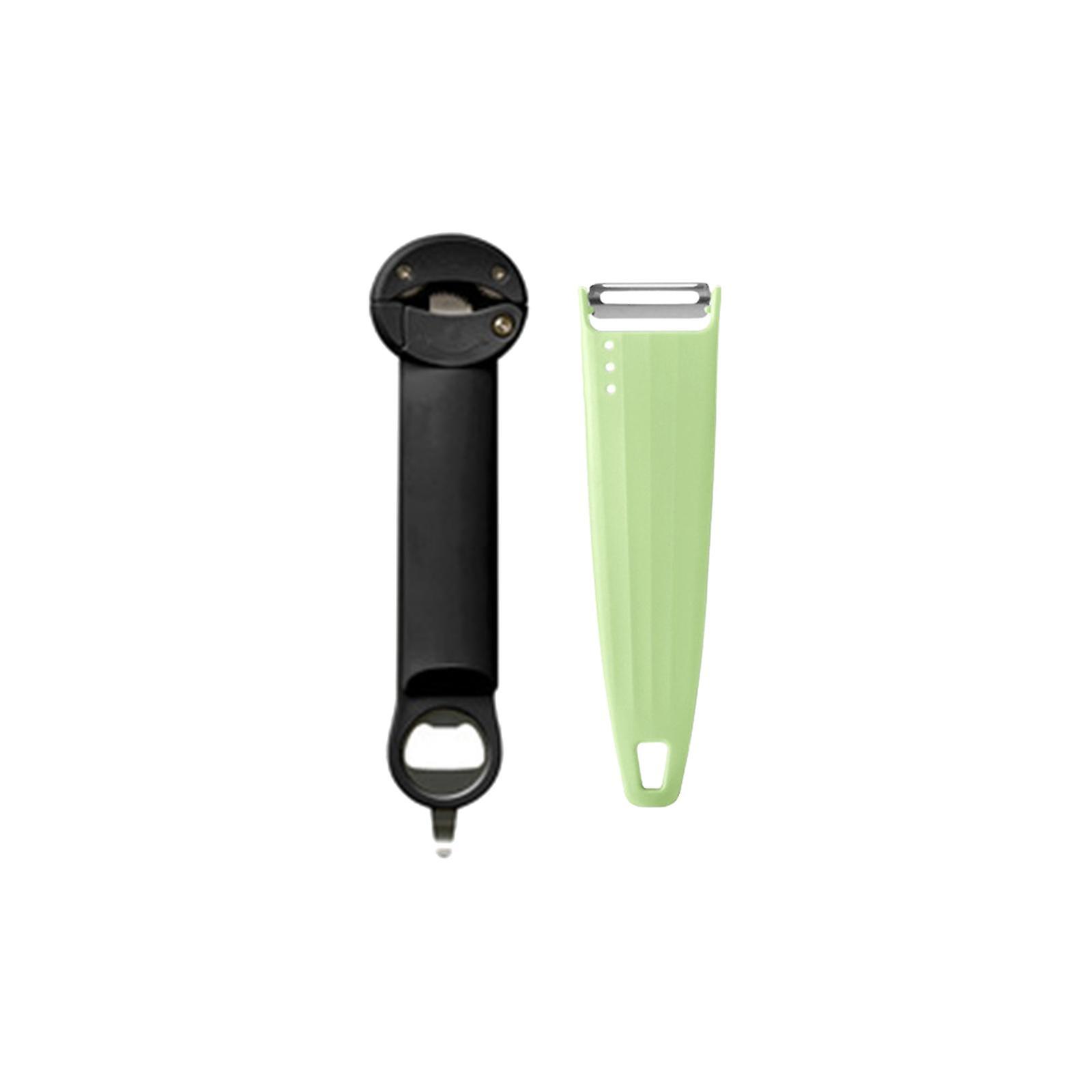 Adjustable Jar Bottle Opener Household Kitchen Tool Tight Lid Opener For Can Black