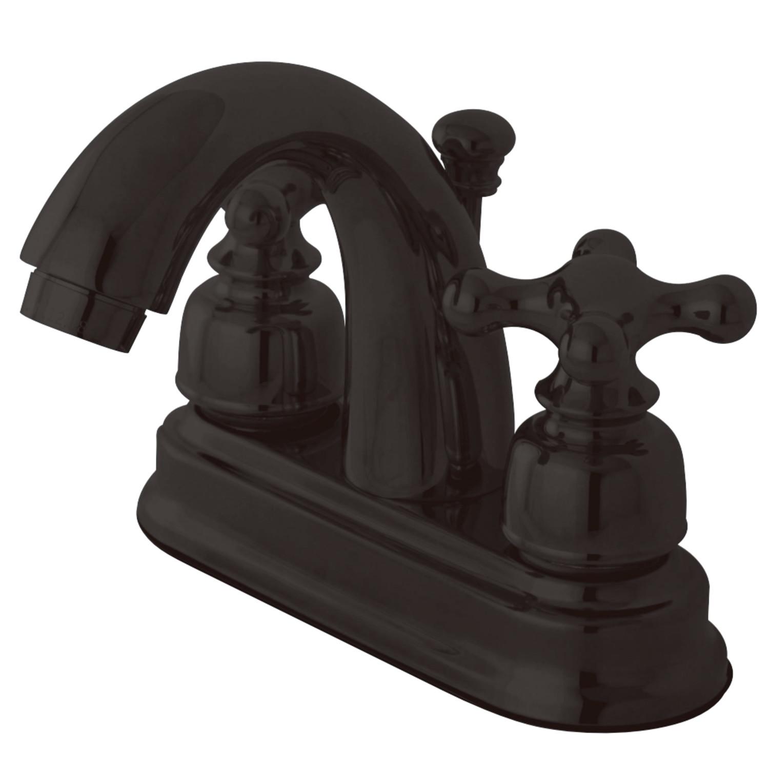 Kingston Brass KB5615AX 4-Inch Centerset Lavatory Faucet， Oil Rubbed Bronze