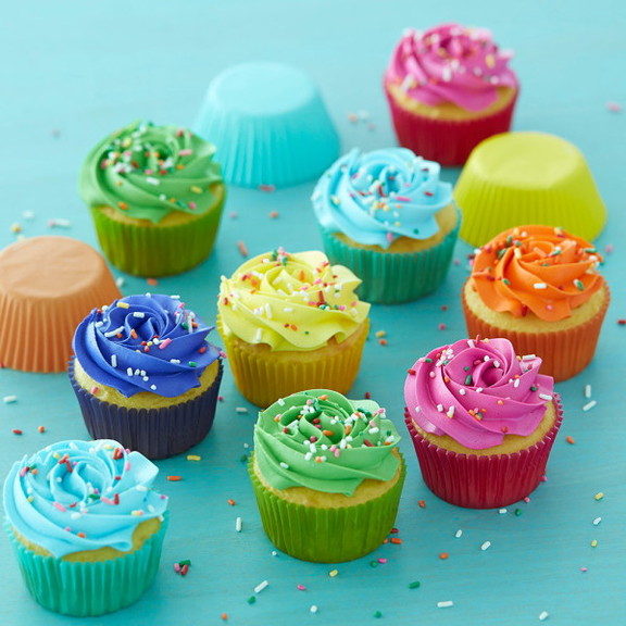 Wilton 415 2179 Bright Standard Cupcake Liners  30...