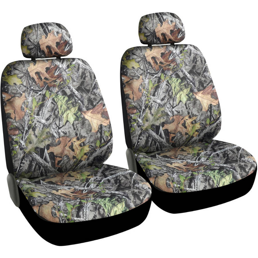 BDK Hawg Camo Full Car Seat Covers， Full Front and Rear Set， 9 Pieces