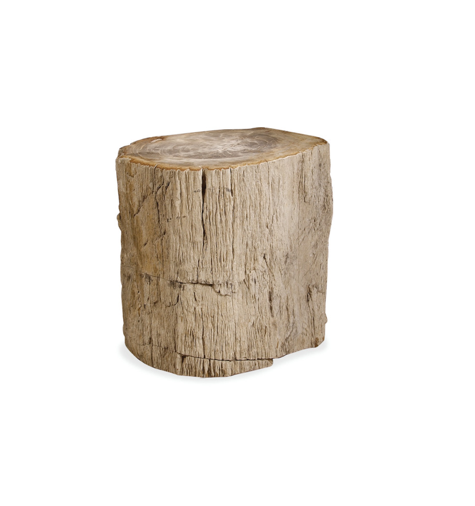 Bernhardt Petrified Wood Side Table   Rustic   Side Tables And End Tables   by Bernhardt Furniture Company  Houzz