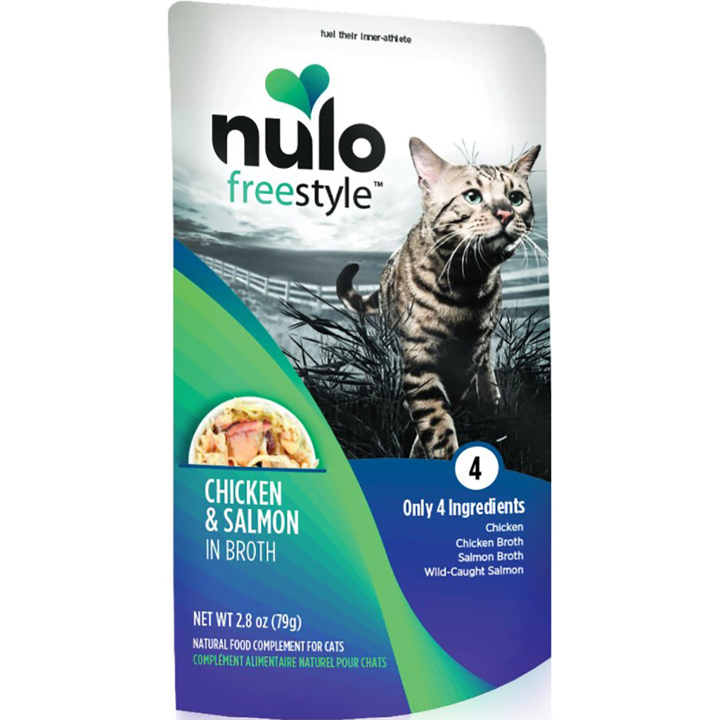 Nulo FreeStyle Meaty Toppers Chicken and Salmon Cat Food Topper