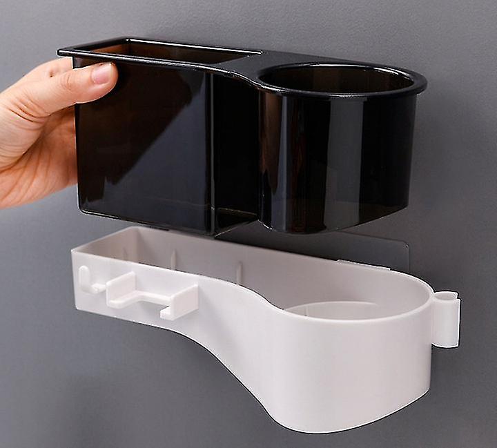 Perforation-free Hair Dryer Storage Rack For Bathroom Blue)