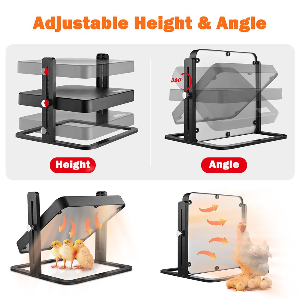 Yescom Heat Plate for Chicks Brooder Heater 10x10