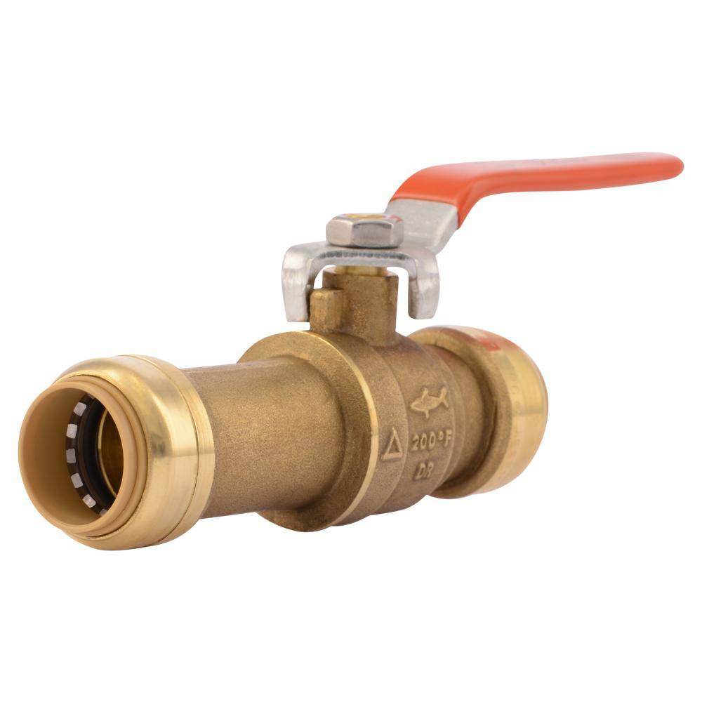 SharkBite 34 in. Push-To-Connect Brass Slip Ball Valve 24736LF