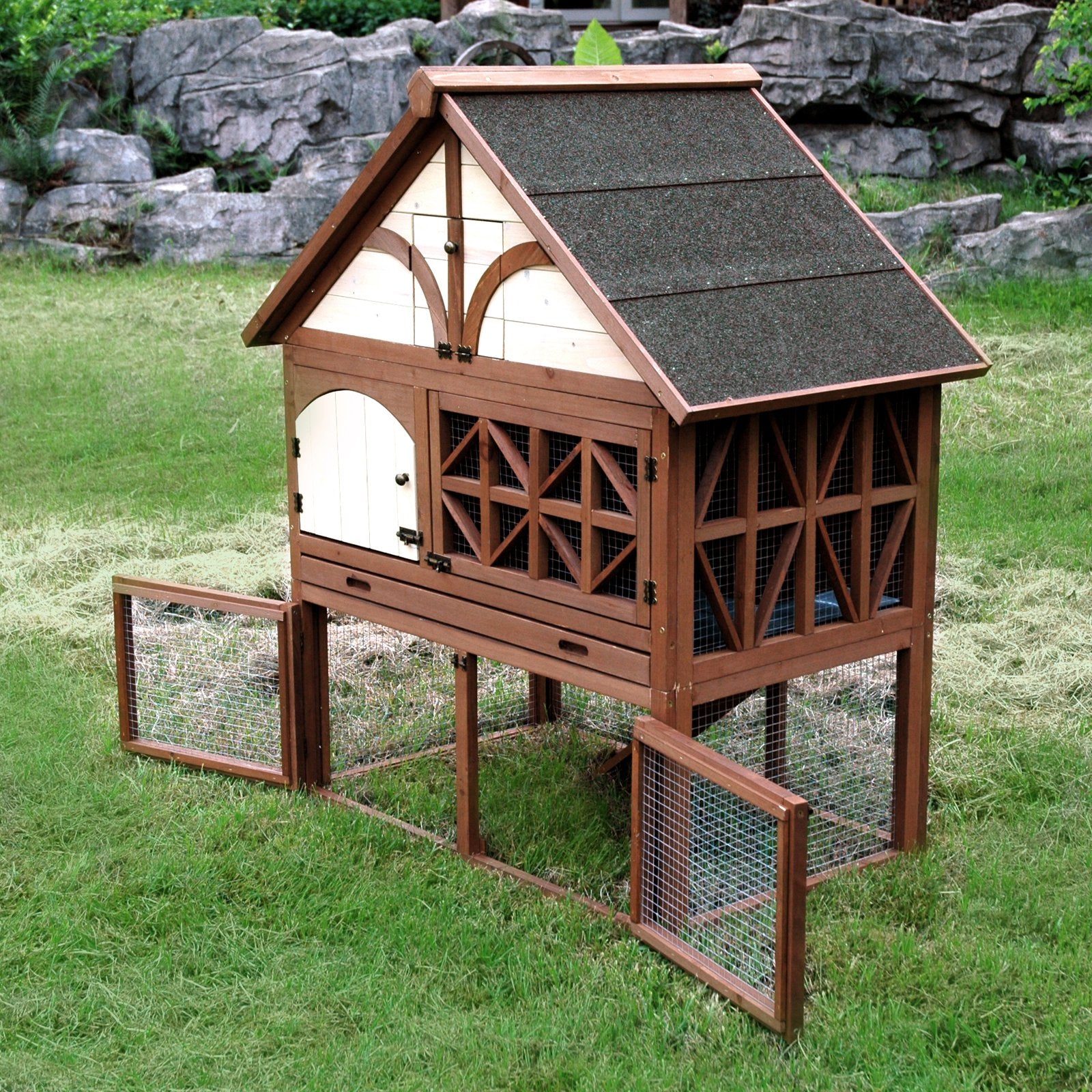 Merry Products Tudor Rabbit Hutch