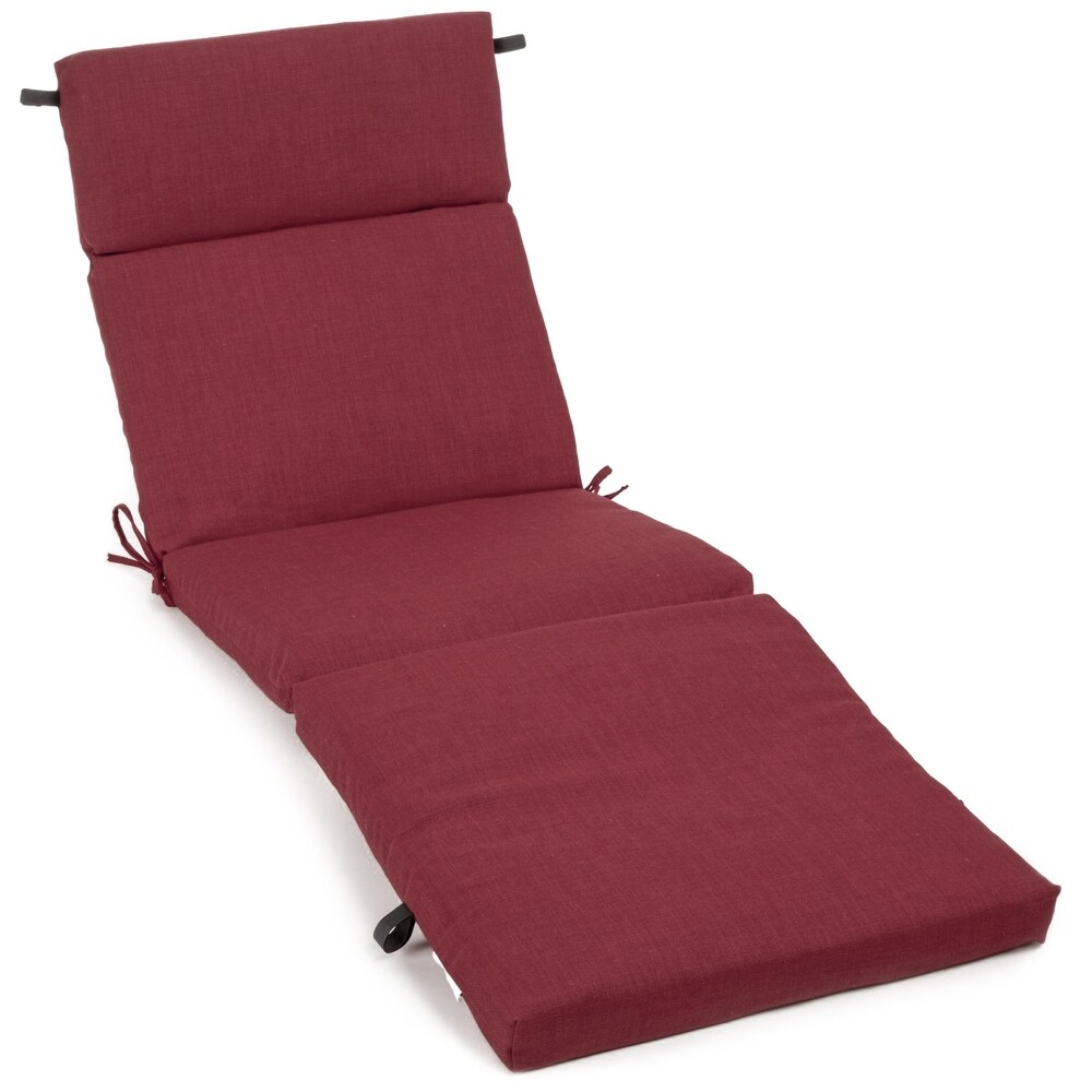 72 inch by 24 inch Outdoor Chaise Lounge Cushion   24\