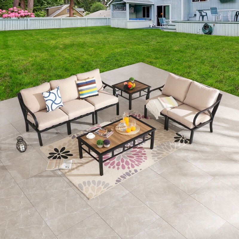 Patio Festival 7 Piece Conversation Set