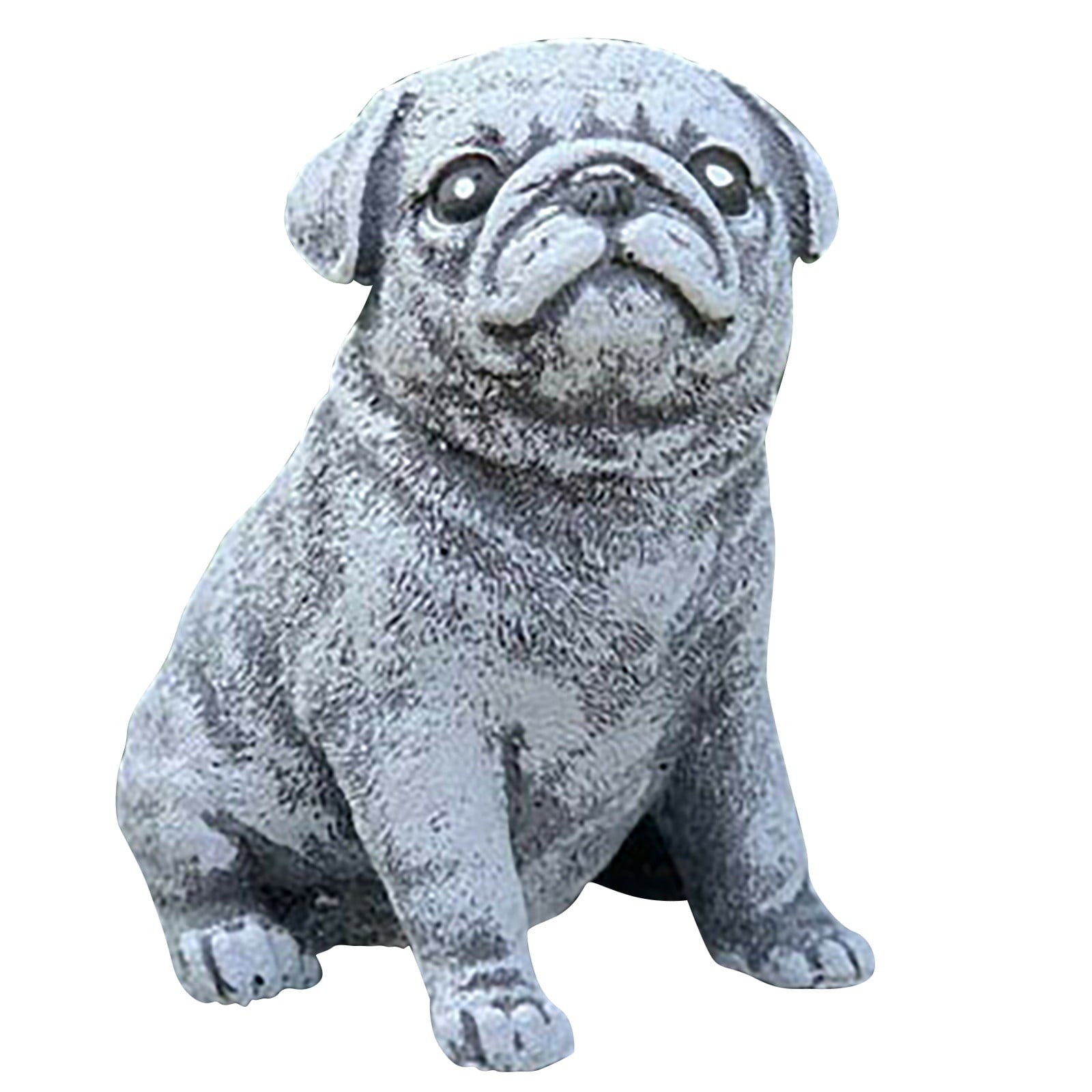 Statue Garden Decor Pug Statue Garden Decor Resin Crafts Dog Figurines