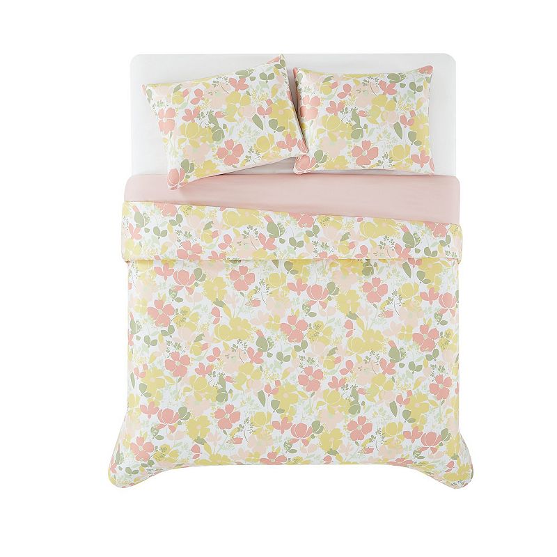 Truly Soft Garden Floral Duvet Cover and Sham Set