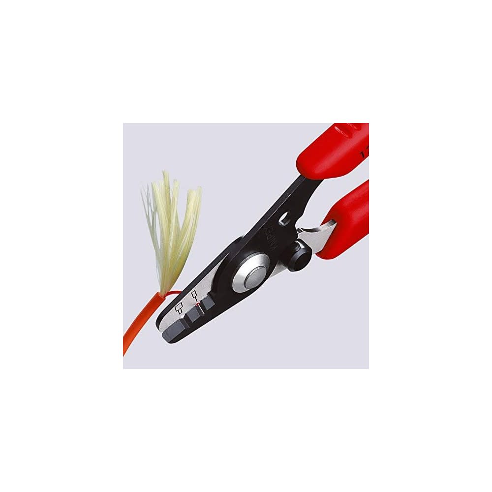 Knipex Burnished Wire Stripper For Fiber Optics 130mm