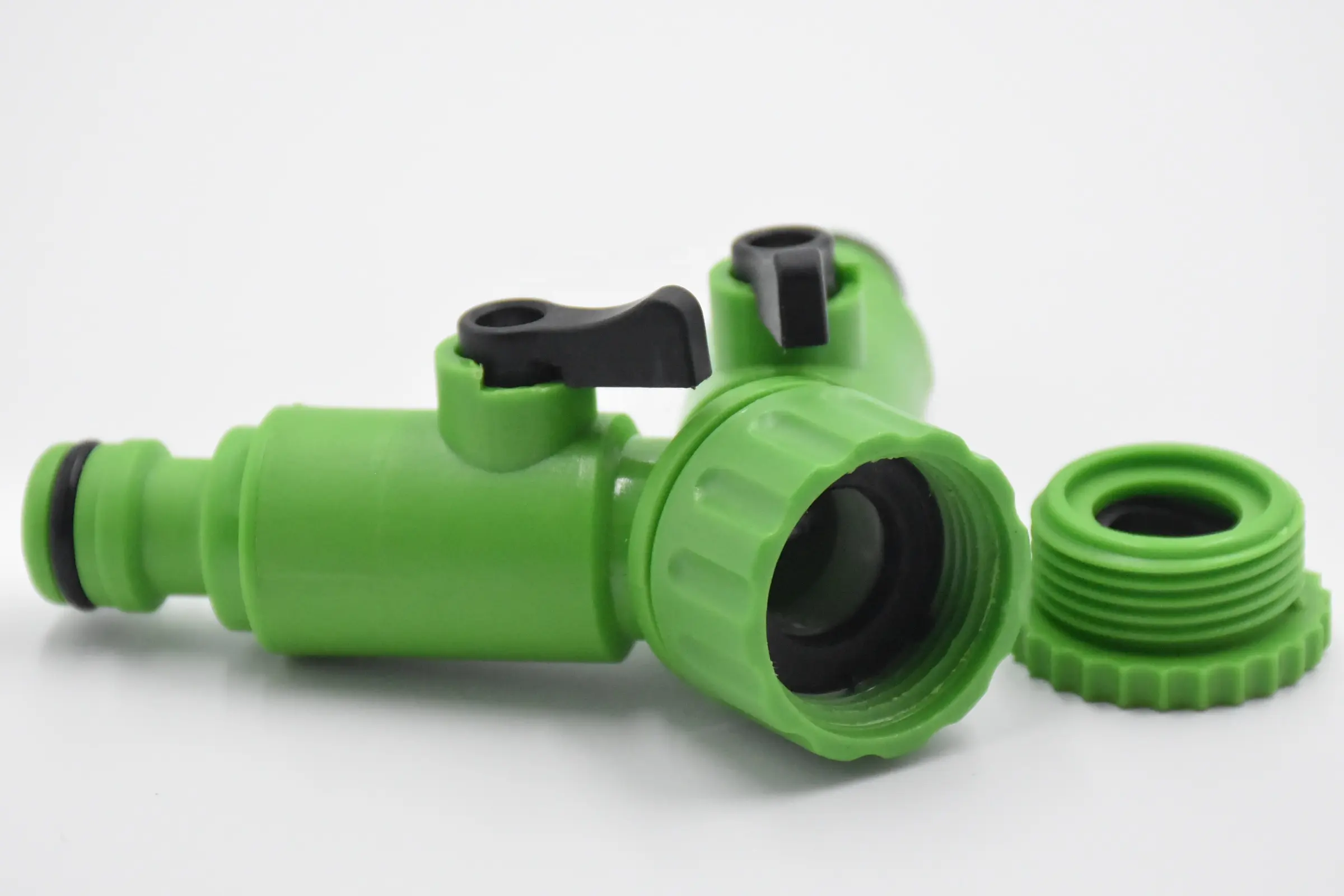 Factory Direct Plastic Garden Hose  Adapter Faucet 3 Way Y Valve Hose Connectors for garden Factory supply of goods