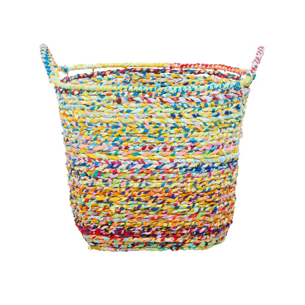 Cotton Bohemian Storage Basket