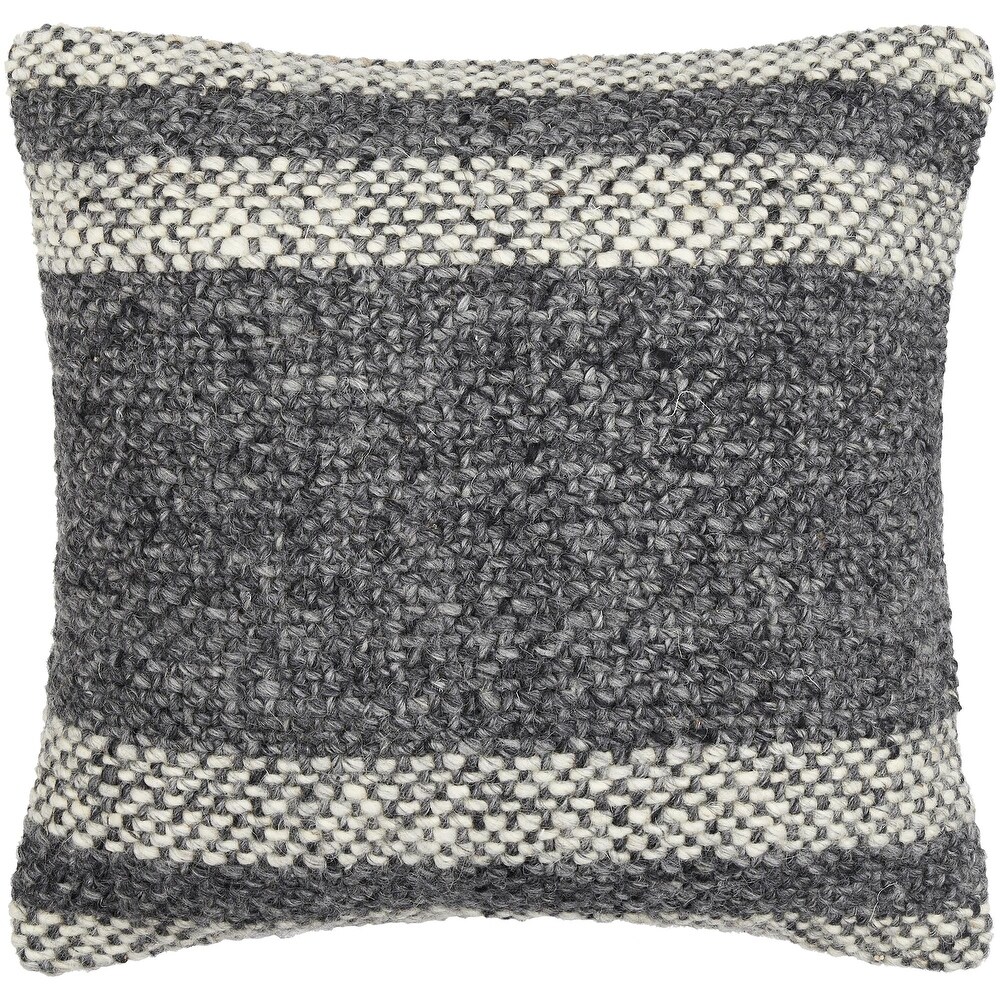 Eve Farmhouse Stripe Accent Pillow