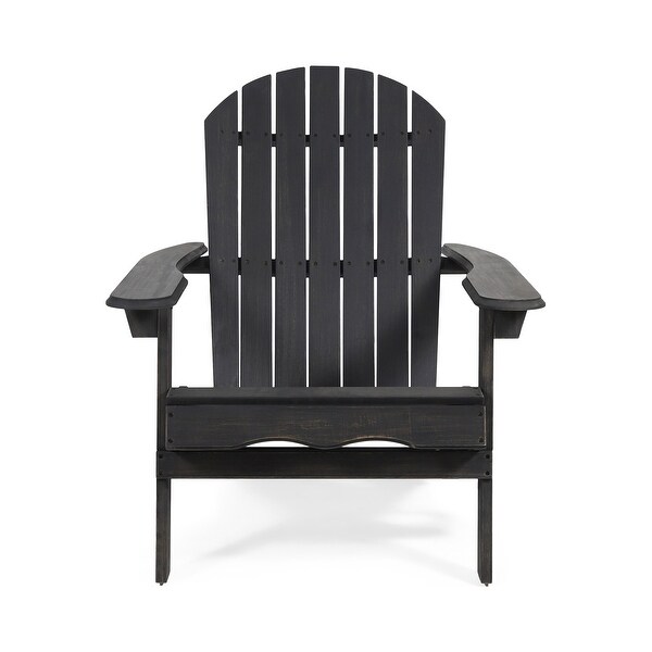 Hanlee Acacia Wood Folding Adirondack Chair by Christopher Knight Home