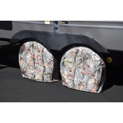 ADCO Game Creek Oaks Camouflage Tyre Gard， Multi Axle Double