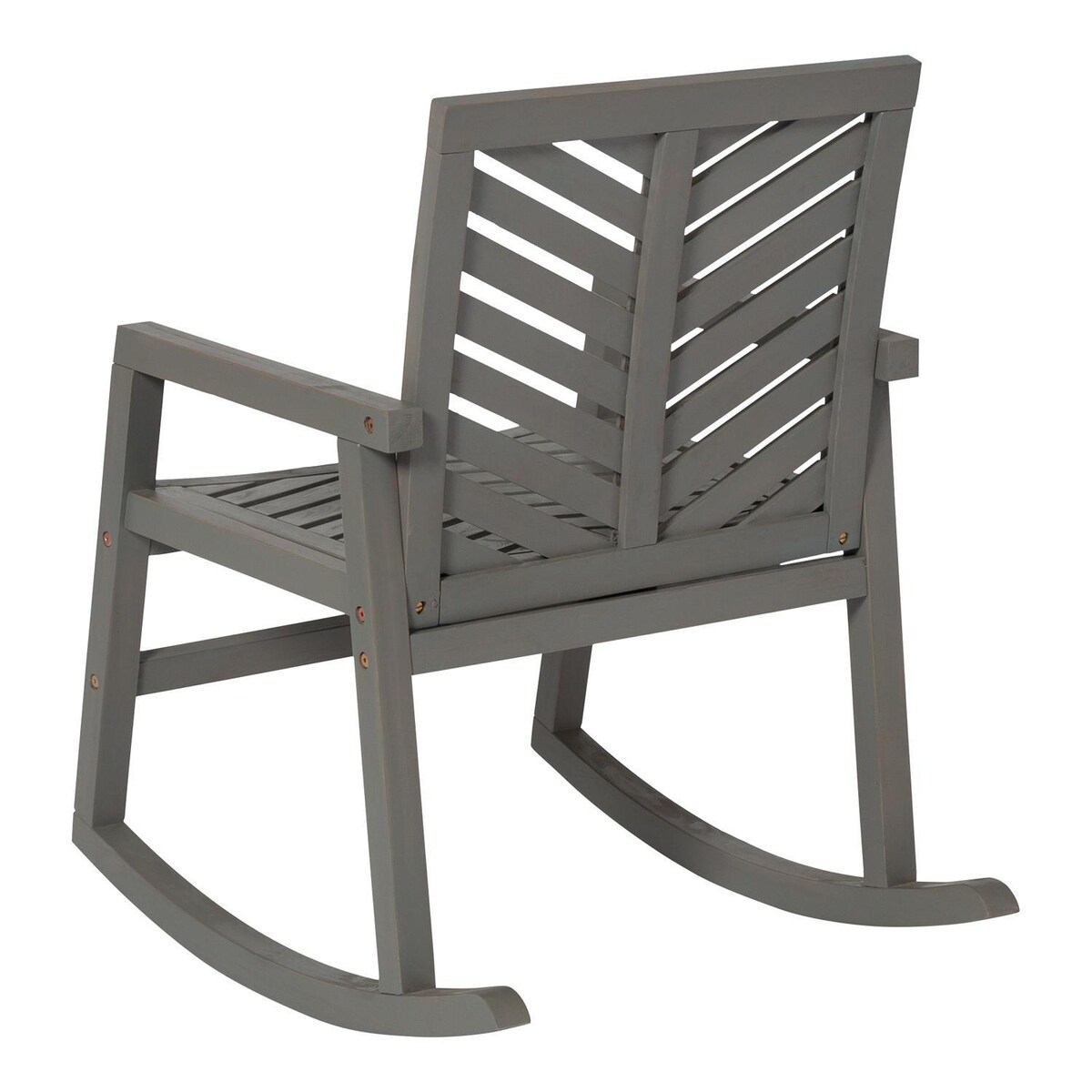 Ultimate Patio Wishlake Acacia Patio Rocking Chair