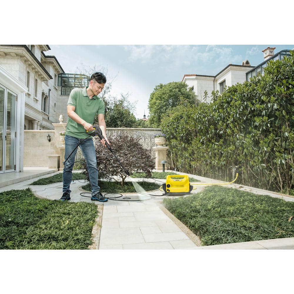 Karcher 1600 PSI 135 GPM K 2 Entry Portable Electric Power Pressure Washer with Vario and Dirtblaster Spray Wands