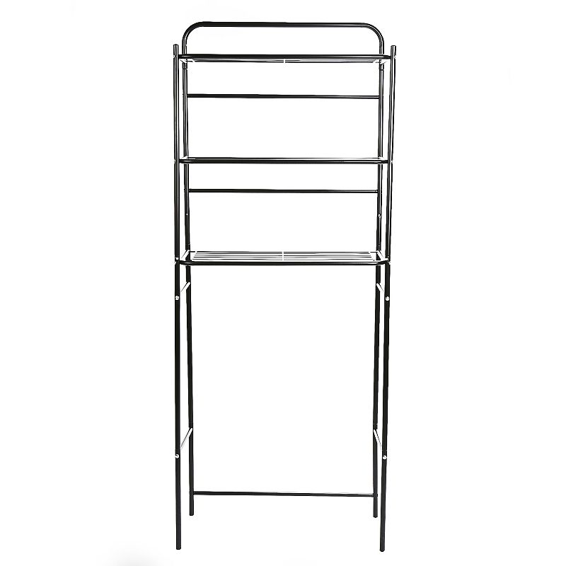 Mind Reader Alloy Collection 3-Tier Over the Toilet Space Saver Rack