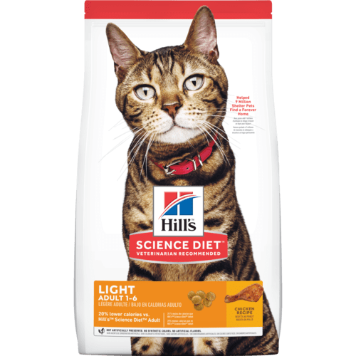 Hill's Science Diet - Adult Light Dry Cat Food