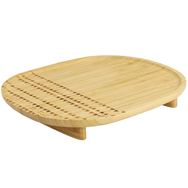 13.5 Inch Sadler Wooden Serving Tray